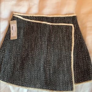 NWT Fringe Knit Skirt